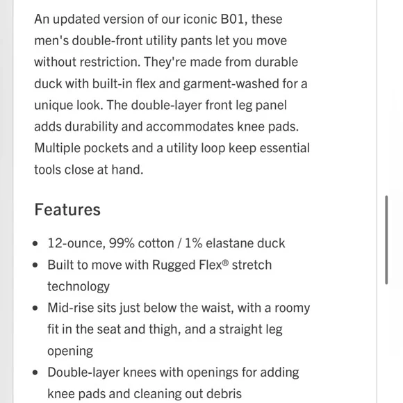 Carhartt Ruggged Flex Relaxed Fit Utility Pant - Picture 3 of 8